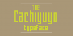 Cachiyuyo Font