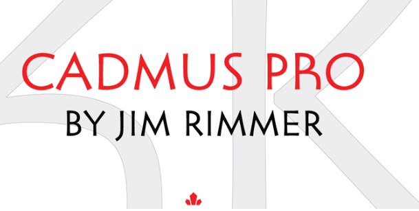 Cadmus Pro Font