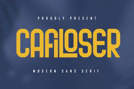 Cafiloser Font