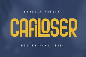 Cafiloser Font