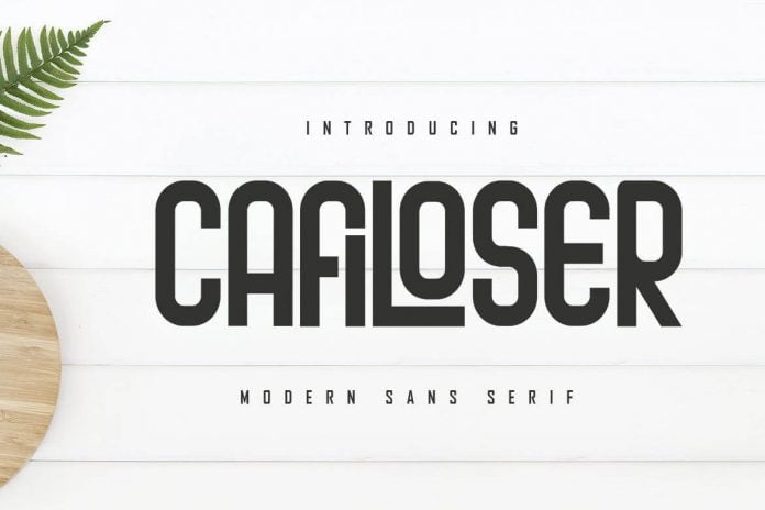 Cafiloser - Modern Sans Serif