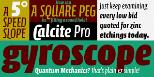 Calcite Font