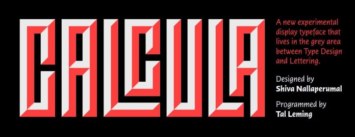 Calcula Family 4 Styles Font