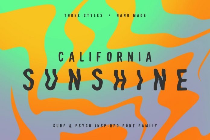 California Sunshine Font