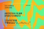 California Sunshine Font