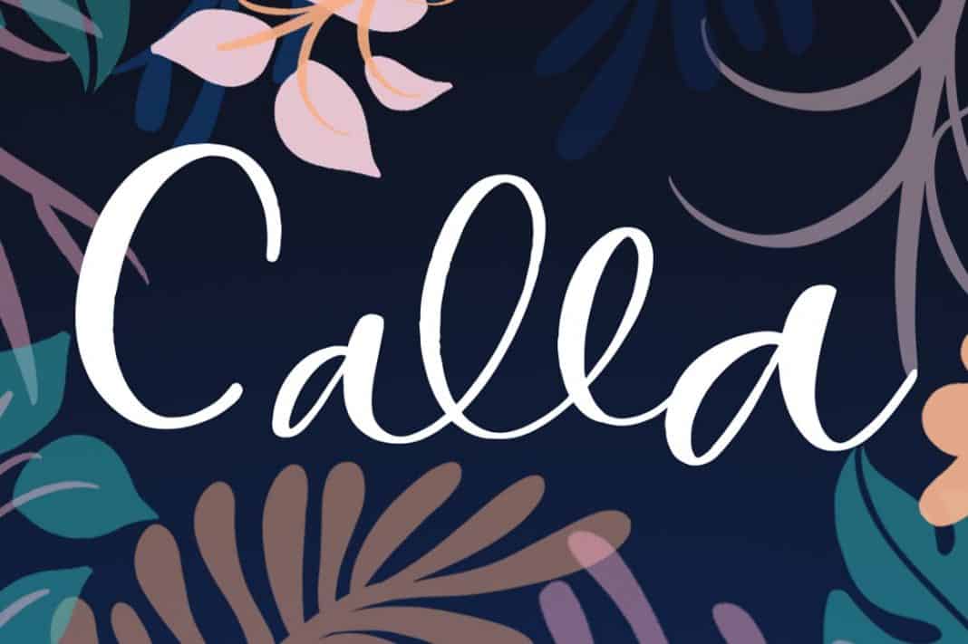 Calla Script Font