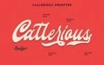 Callerious Script Font