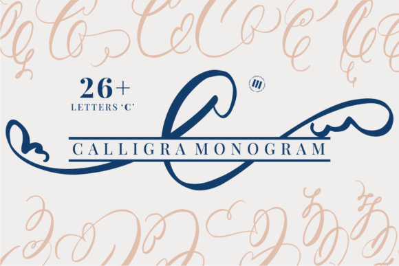 Calligra Monogram Font