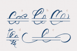 Calligra Monogram Font