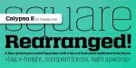 Calypso E Font