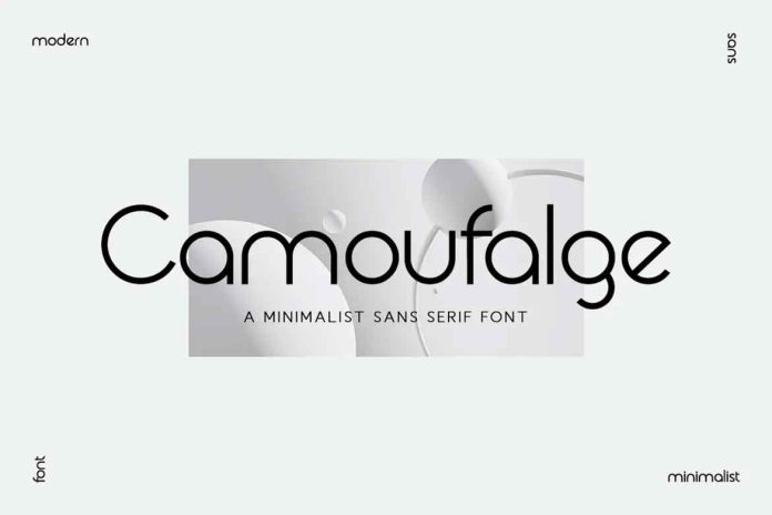 Camaufalge Font