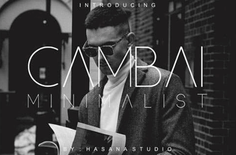 Cambai Minimalist Font