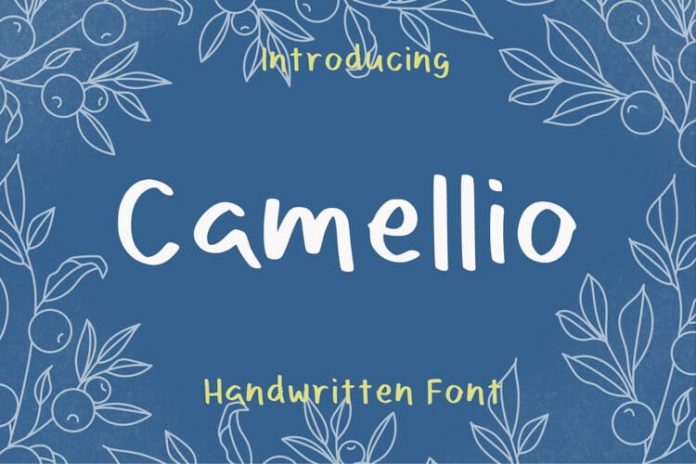 Camellio Handwritten Font