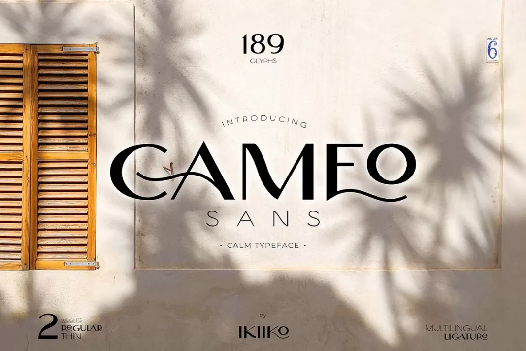 Cameo Sans Font