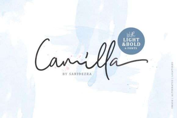 Camilla Family Font