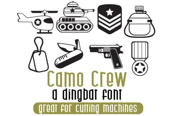 Camo Crew Font