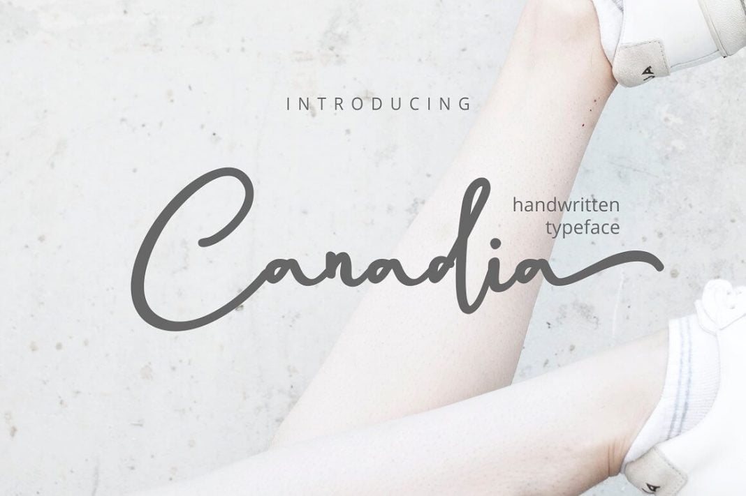 Canadia Script - Handwritten Font
