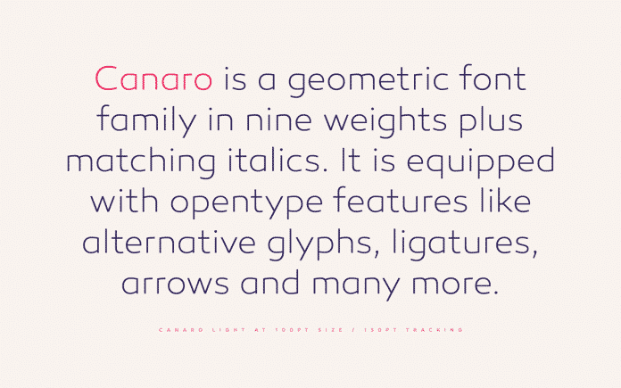 Canaro Font