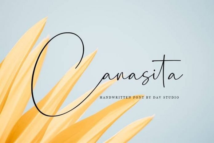 Canasita Handwritten Font