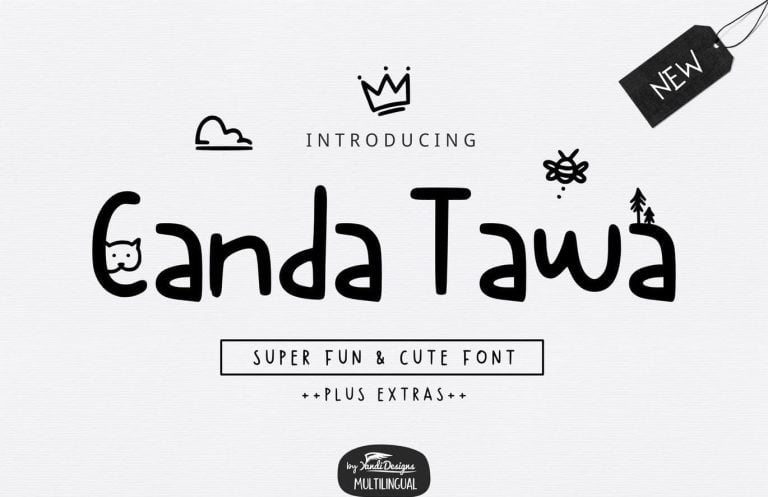 Canda Tawa Font Free Download