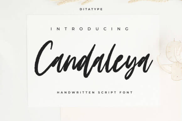 Candaleya - Modern Handwritten Font