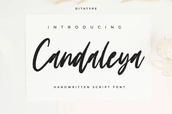 Candaleya - Modern Handwritten Font