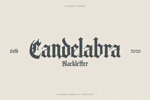 Candelabra Font