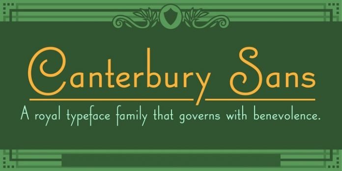 Canterbury Sans Font