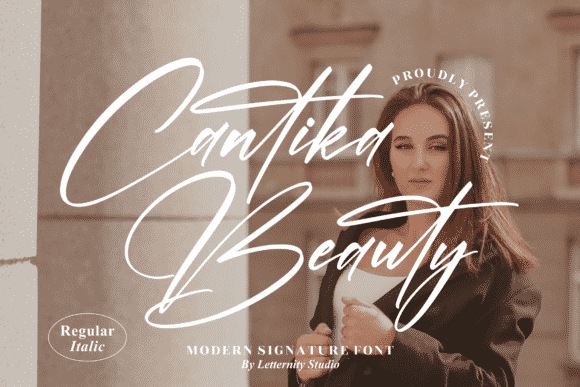 Cantika Beauty Font