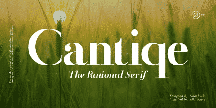Cantiqe Font Family