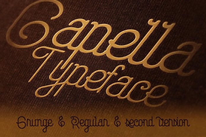 Capella Typeface Font