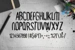 Capital Dry Brush Font