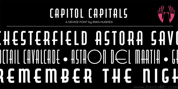 Capitol Capitals Font