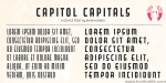Capitol Capitals Font