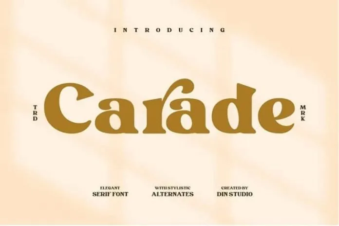 Carade Font