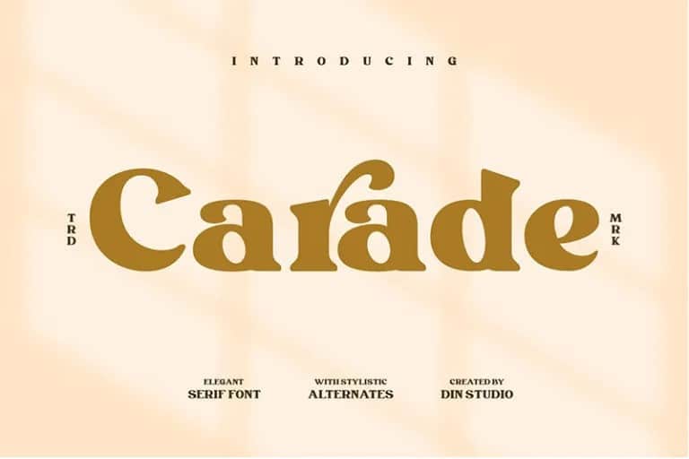 Carade Font