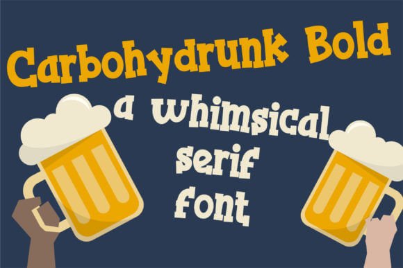 Carbohydrunk Font