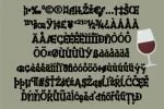 Carbohydrunk Font