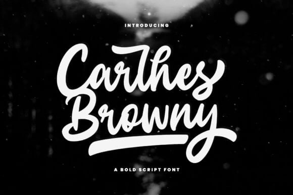 Carlhes Browny Script Font