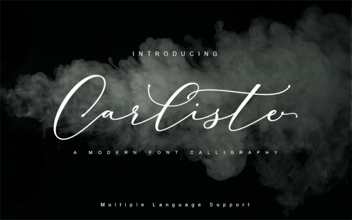 Carliste Script Font