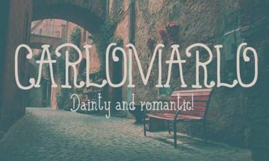 CarloMarlo Font