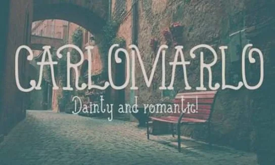 CarloMarlo Font