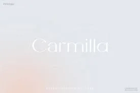 Carmilla Sans Serif Font