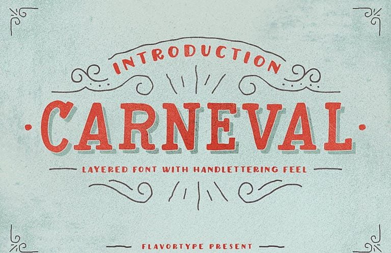 Carneval Font Free Download