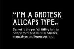 Carnot Font