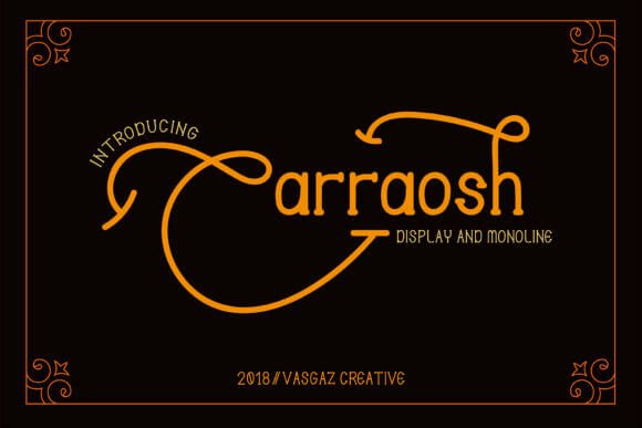 Carraosh Font