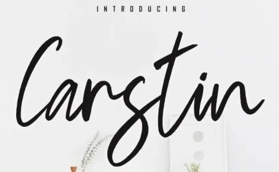 Carstin Handwritten Font