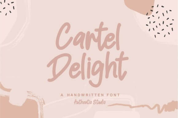 Cartel Delight Font