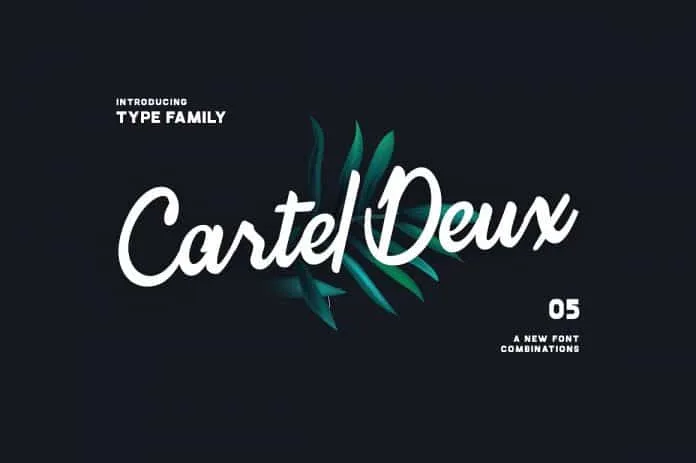 Cartel Deux Sharp Font
