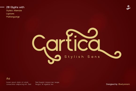 Cartica Font